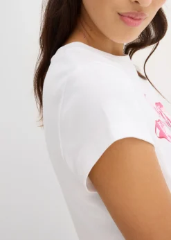 Mujer bonprix bonprix Camiseta de algodón orgánico puro