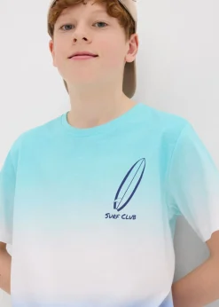 Niños bonprix bonprix Camiseta de algodón orgánico con degradado cromático