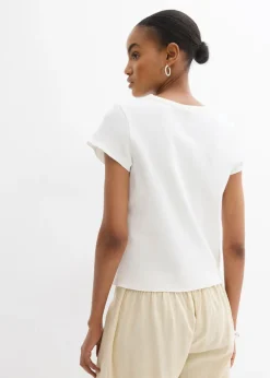 Mujer bonprix bonprix Camiseta de algodón orgánico puro