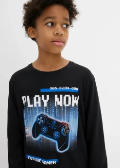 Niños bonprix bonprix Camiseta de algodón orgánico puro con manga larga