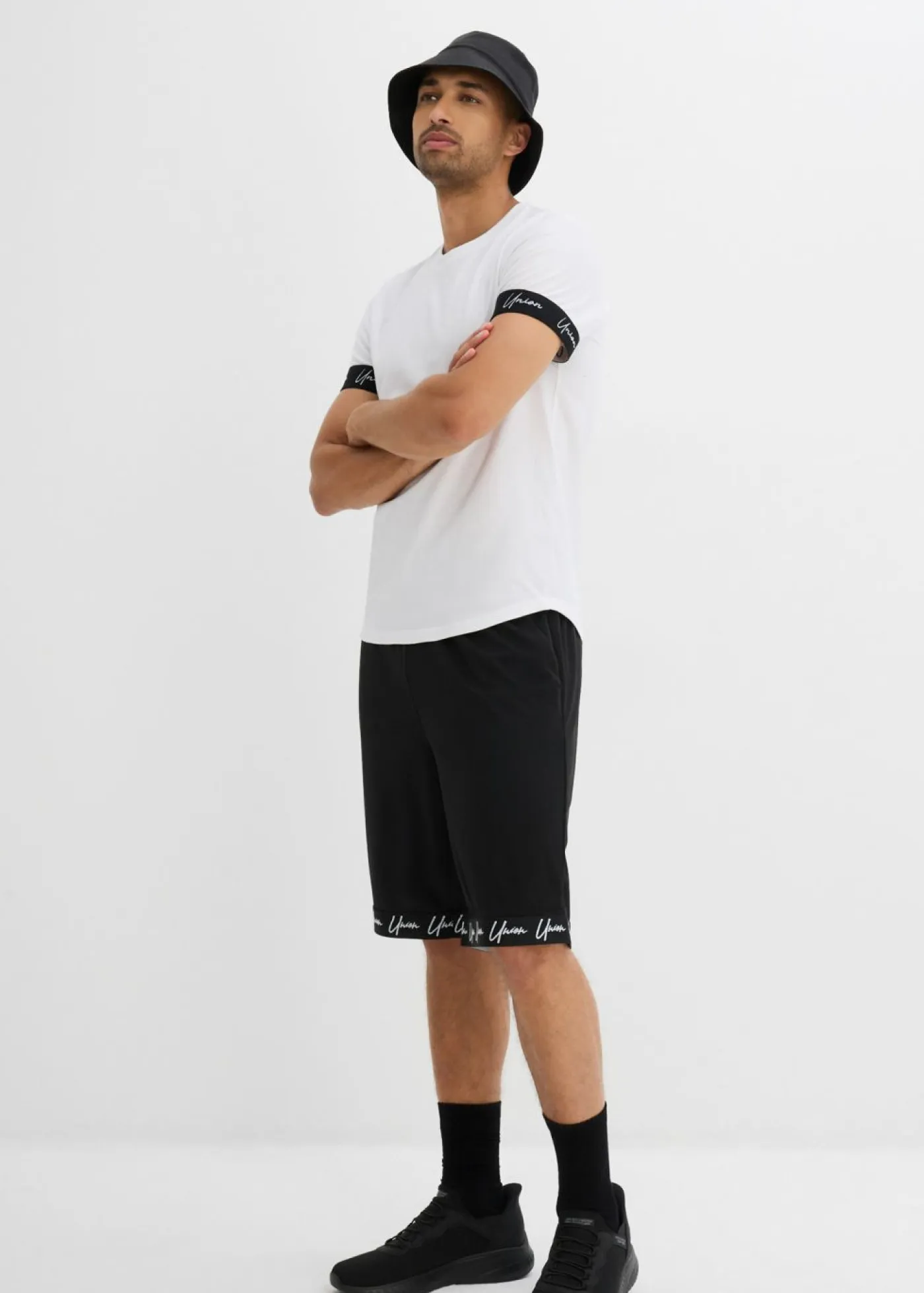 bonprix bonprix Ropa Deportiva|Camisetas Y Polos>Camiseta de algodón orgánico puro con corte entallado Blanco