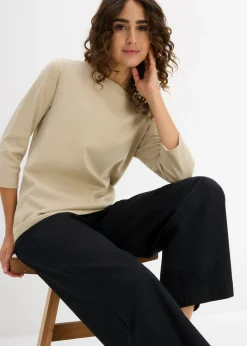 Mujer bonprix bonprix Camiseta de algodón orgánico puro y pesado