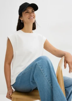 Mujer bonprix bonprix Camiseta de algodón orgánico puro