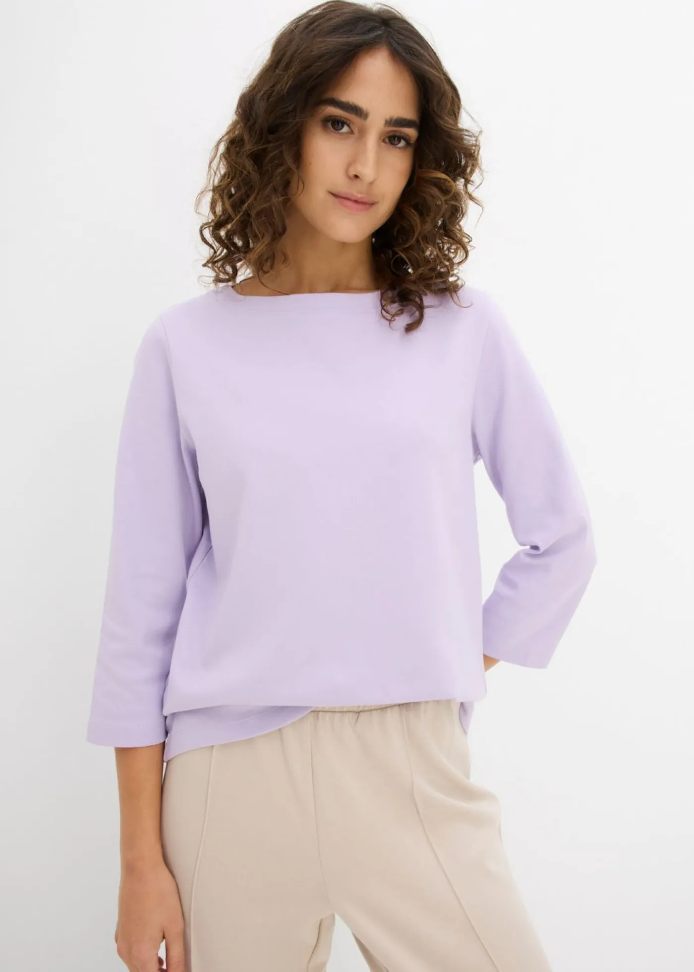 Mujer bonprix bonprix Camiseta de algodón orgánico puro y pesado