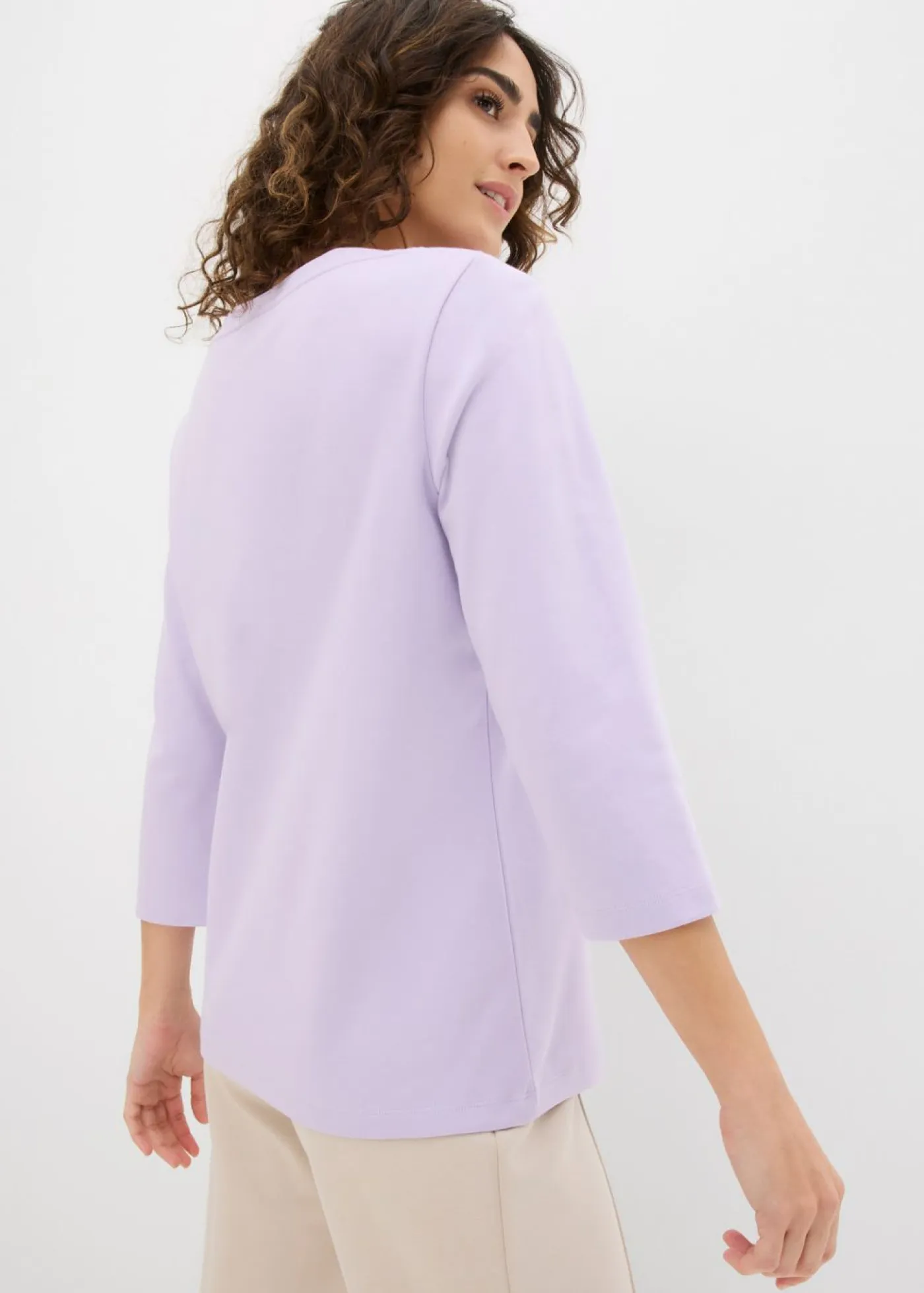 Mujer bonprix bonprix Camiseta de algodón orgánico puro y pesado