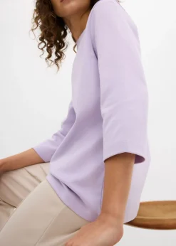 Mujer bonprix bonprix Camiseta de algodón orgánico puro y pesado