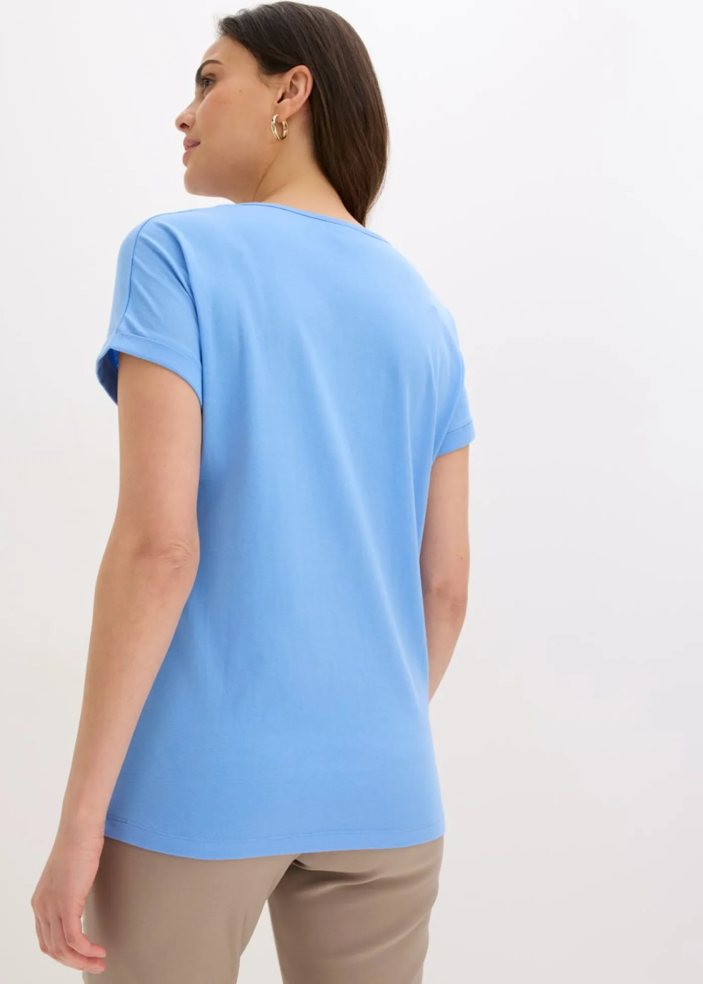 Mujer bonprix bonprix Camiseta de algodón orgánico puro