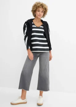 Mujer bonprix bonprix Camiseta de algodón orgánico puro con manga larga