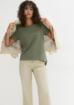 Mujer bonprix bonprix Camiseta de algodón orgánico puro