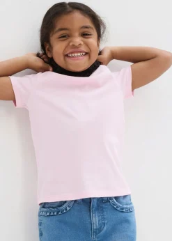 bonprix bonprix Ropa 2 A 9 Años·Multipack|Ropa 2 A 9 Años·Camisetas>Camiseta de algodón orgánico puro (3 unidades) rosa cristal+azul hielo+amarillo claro