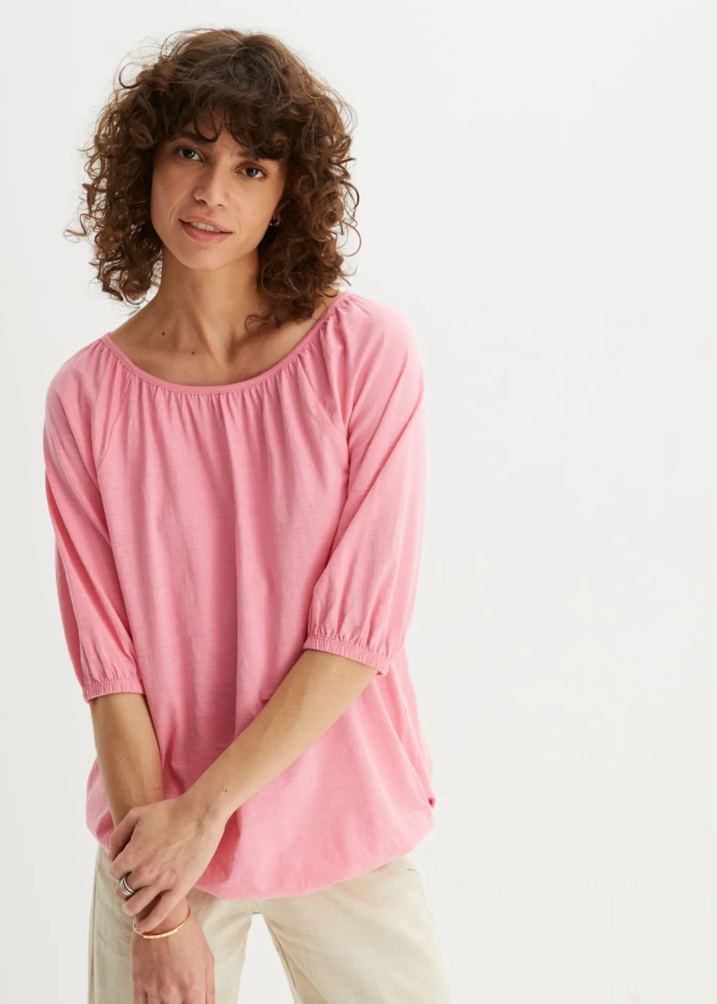 Mujer bonprix bonprix Camiseta de algodón orgánico puro