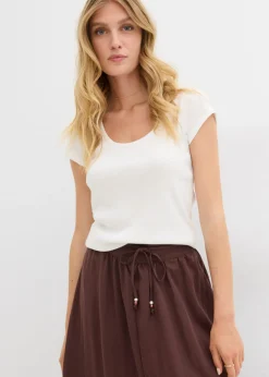 Mujer bonprix bonprix Camiseta de algodón orgánico puro