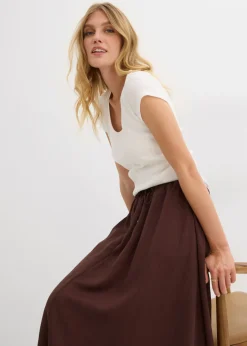 Mujer bonprix bonprix Camiseta de algodón orgánico puro