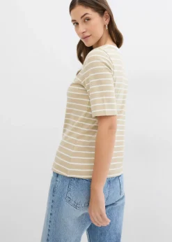 Mujer bonprix bonprix Camiseta de algodón orgánico pesado