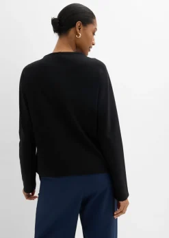 Mujer bonprix bonprix Camiseta de algodón orgánico puro con manga larga