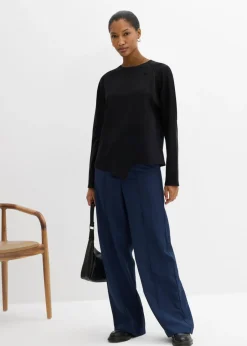 Mujer bonprix bonprix Camiseta de algodón orgánico puro con manga larga