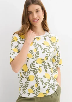 Mujer bonprix bonprix Camiseta de algodón orgánico puro