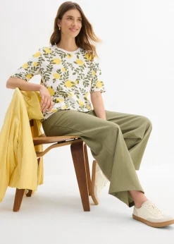 Mujer bonprix bonprix Camiseta de algodón orgánico puro