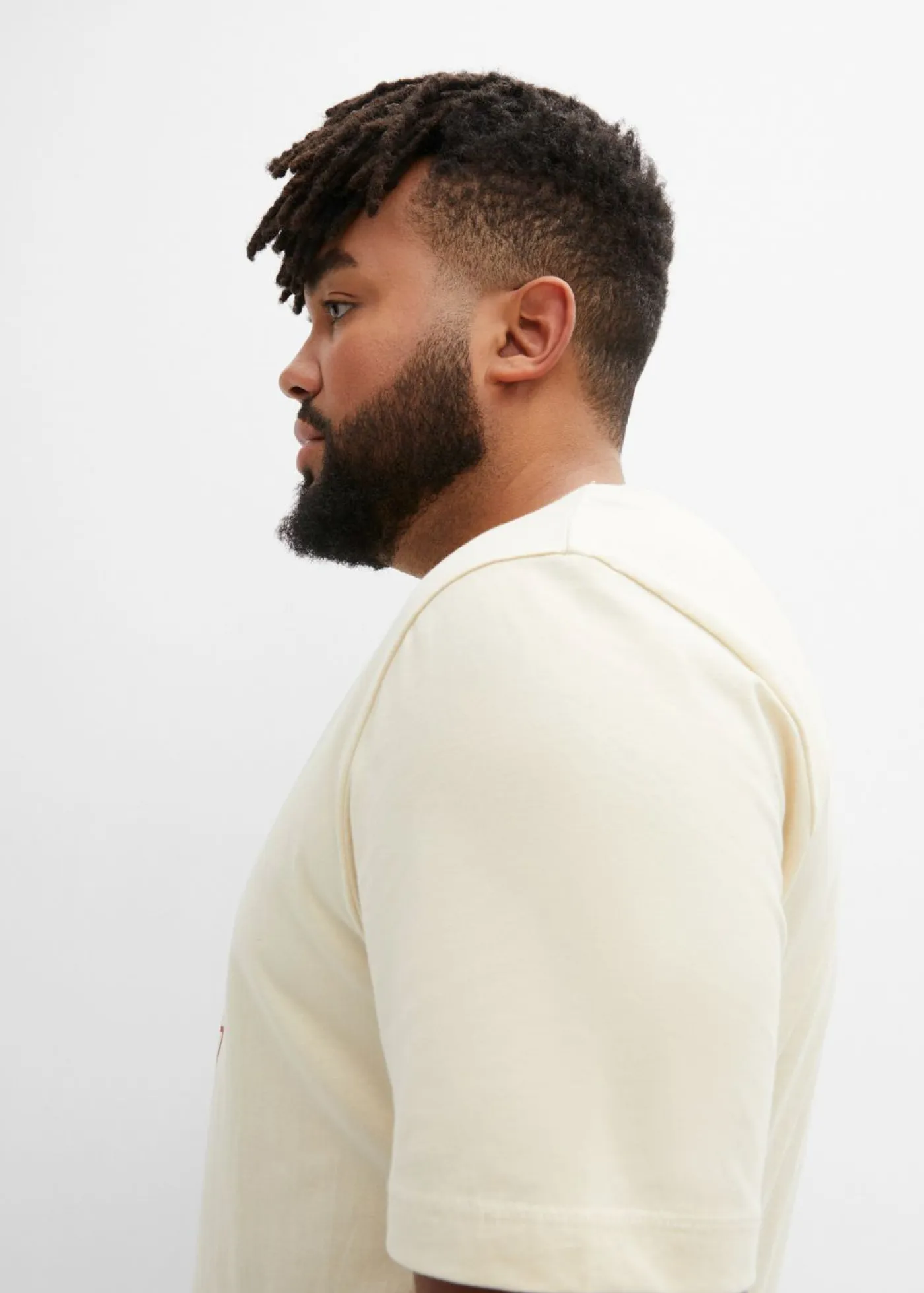 bonprix bonprix Camisetas Y Polos>Camiseta de algodón orgánico puro Beige