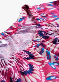 bonprix bonprix Camisetas>Camiseta de algodón orgánico puro Pink lady de flores