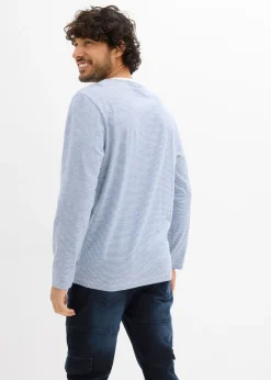 Hombre bonprix bonprix Camiseta de algodón orgánico puro con manga larga
