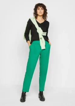 Mujer bonprix bonprix Camiseta de algodón orgánico puro con manga larga