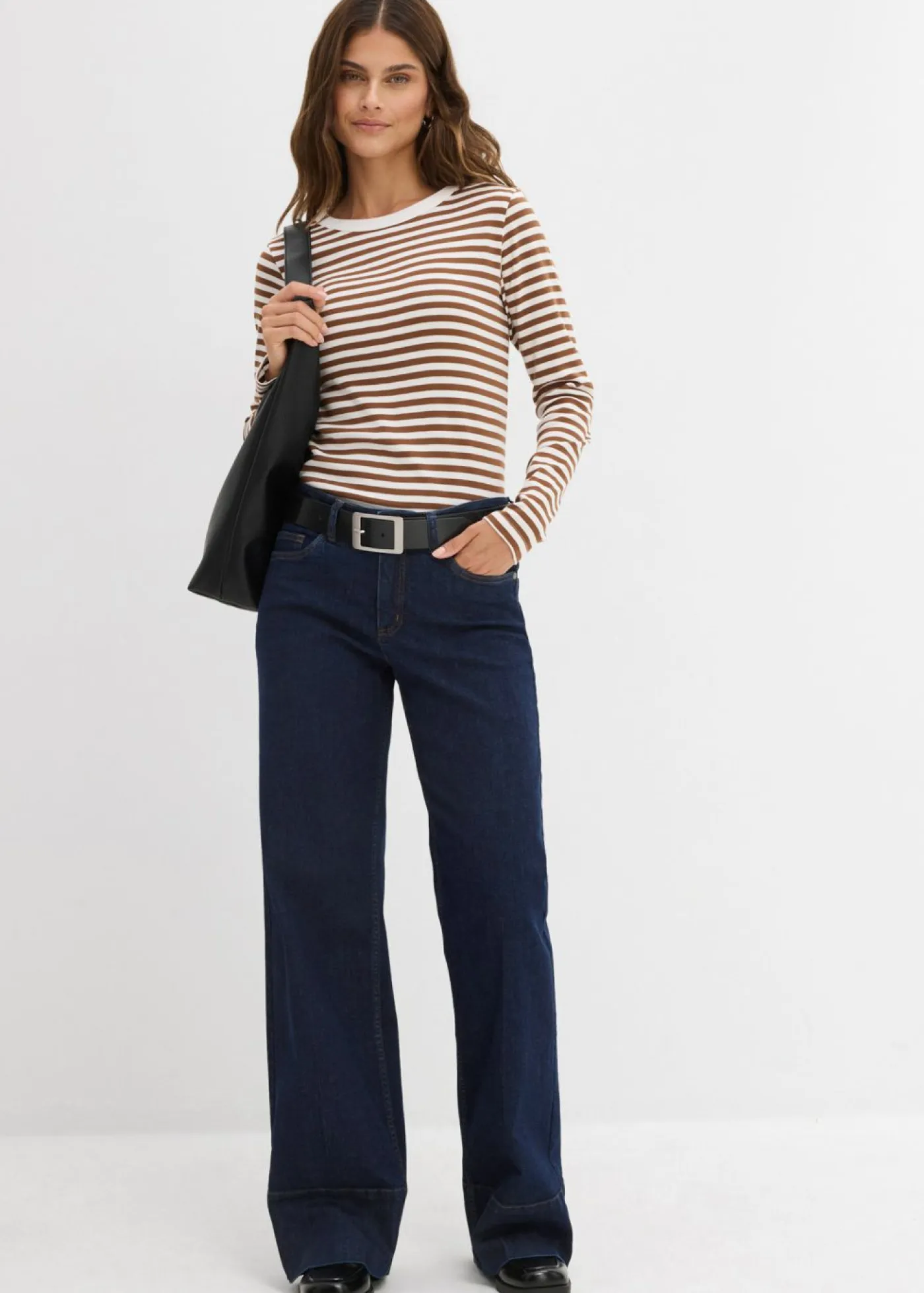 Mujer bonprix bonprix Camiseta de algodón orgánico puro con manga larga