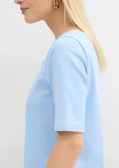 Mujer bonprix bonprix Camiseta de algodón orgánico pesado