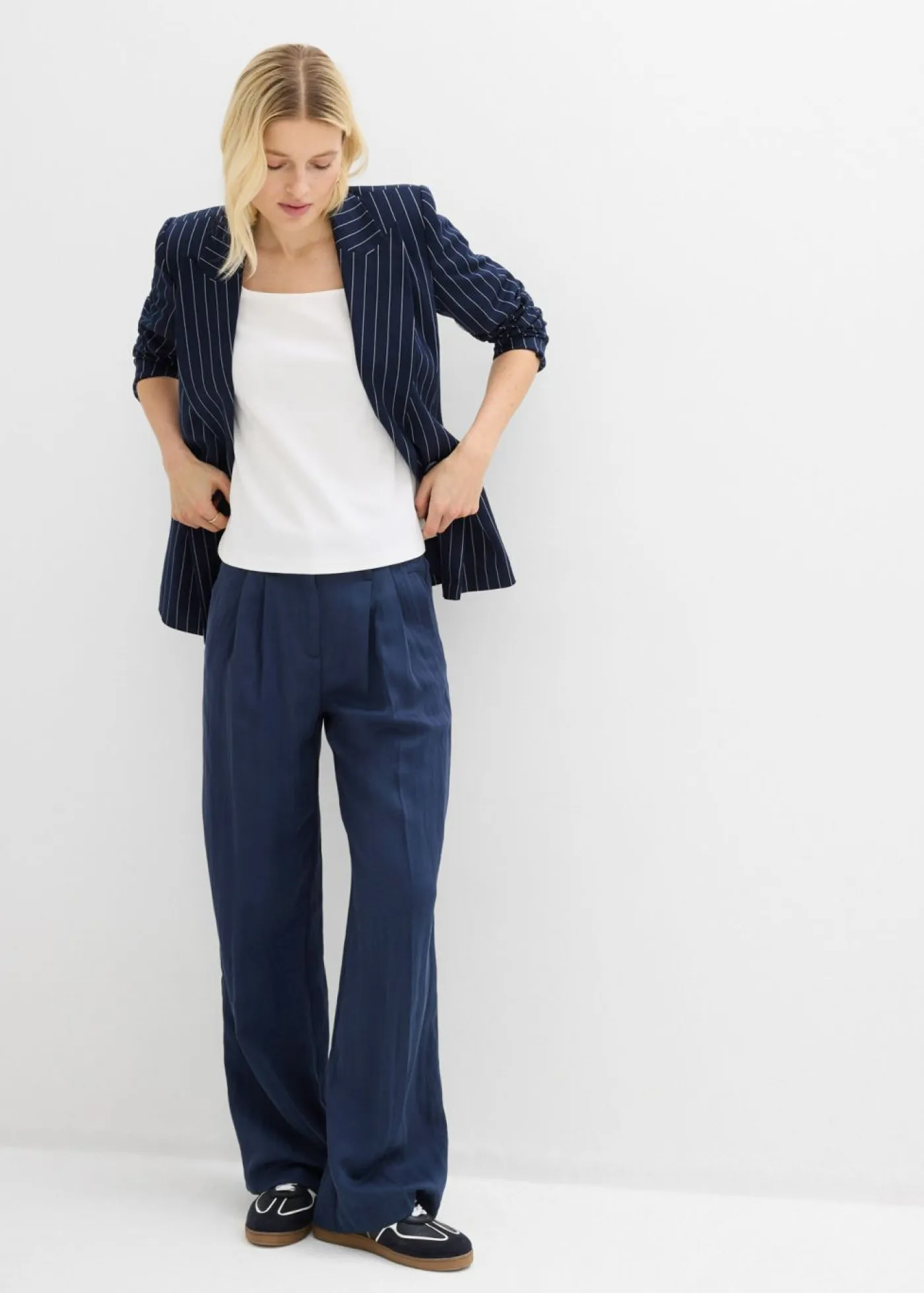 bonprix bonprix Básicos|Camisetas>Camiseta de algodón orgánico pesado Blanco