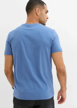 Hombre bonprix bonprix Camiseta de algodón orgánico puro con corte entallado