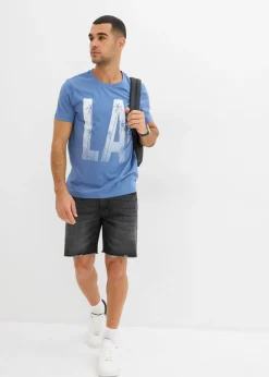 Hombre bonprix bonprix Camiseta de algodón orgánico puro con corte entallado