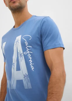 Hombre bonprix bonprix Camiseta de algodón orgánico puro con corte entallado
