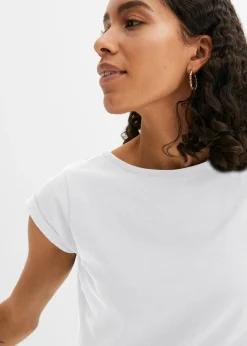 Mujer bonprix bonprix Camiseta de algodón puro