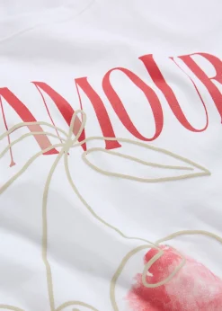 Mujer bonprix bonprix Camiseta de algodón puro