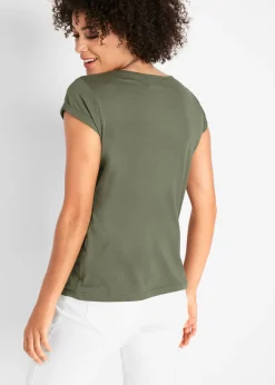 Mujer bonprix bonprix Camiseta de algodón puro
