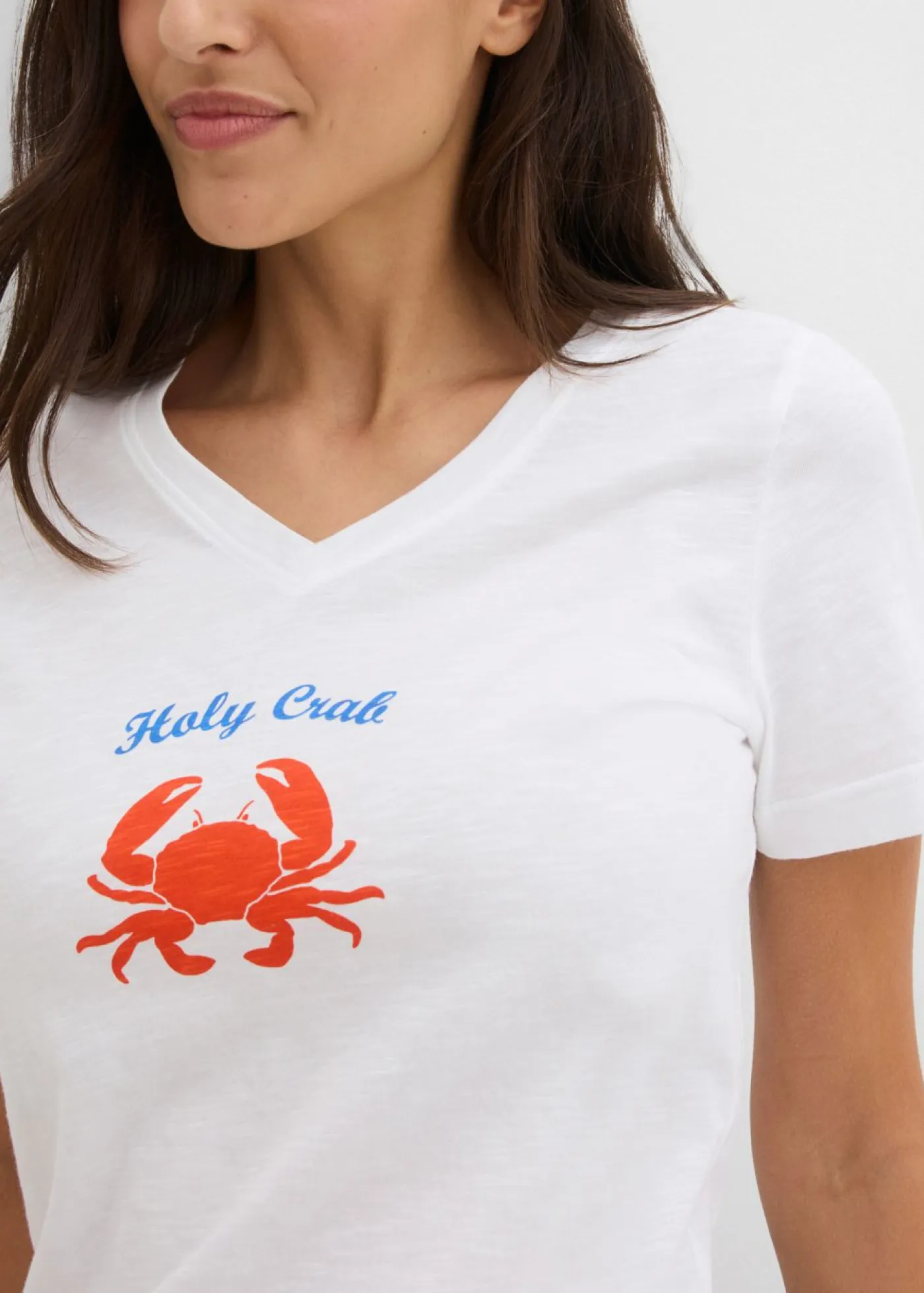 Mujer bonprix bonprix Camiseta de algodón puro