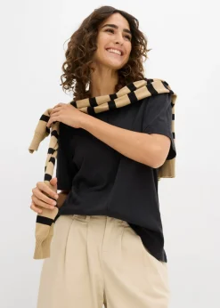 Mujer bonprix bonprix Camiseta de algodón puro