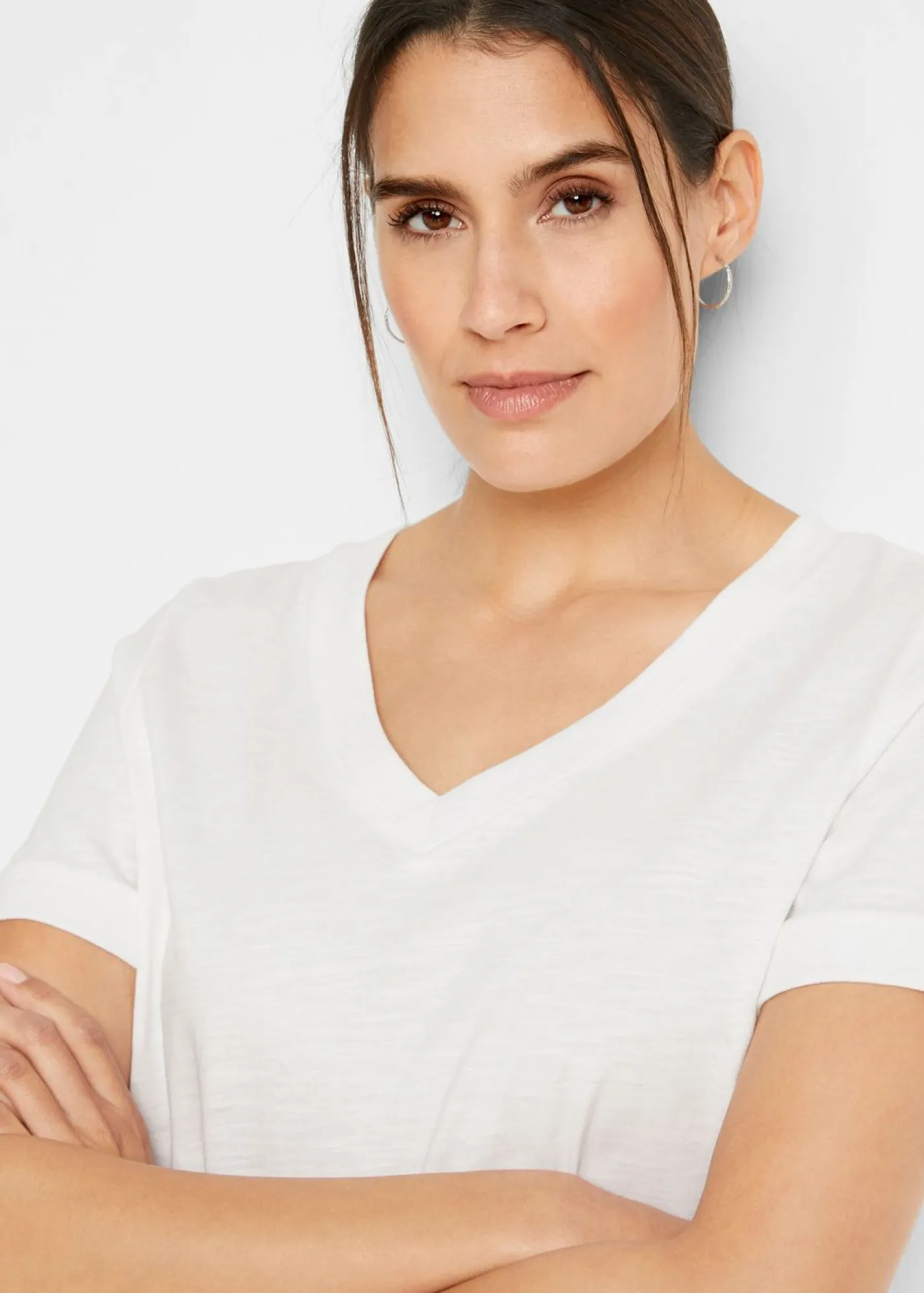 Mujer bonprix bonprix Camiseta de algodón puro