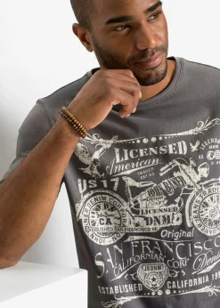 Hombre bonprix bonprix Camiseta de algodón puro