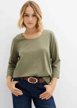 Mujer bonprix bonprix Camiseta de algodón puro