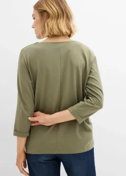 Mujer bonprix bonprix Camiseta de algodón puro