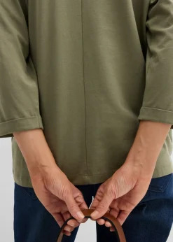 Mujer bonprix bonprix Camiseta de algodón puro