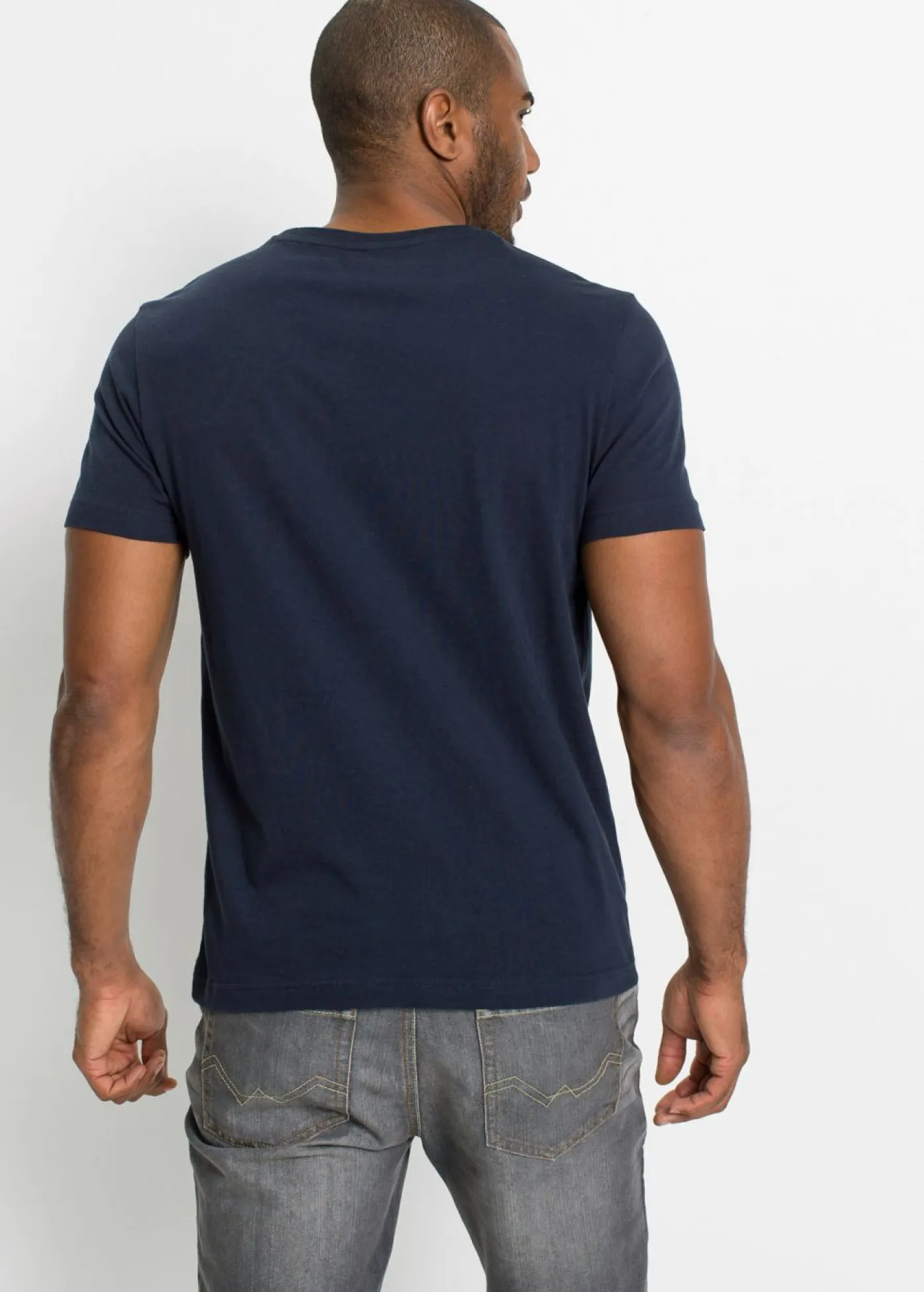 Hombre bonprix bonprix Camiseta de algodón puro