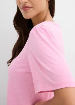 Mujer bonprix bonprix Camiseta de algodón puro