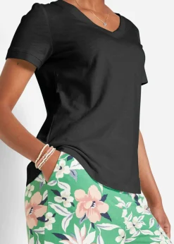 Mujer bonprix bonprix Camiseta de algodón puro