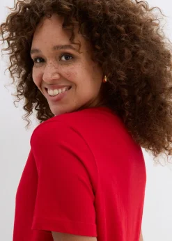 Mujer bonprix bonprix Camiseta de algodón puro