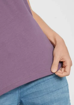 Mujer bonprix bonprix Camiseta de algodón puro