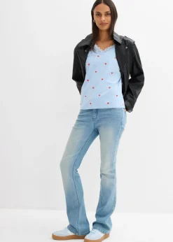 Mujer bonprix bonprix Camiseta de algodón puro