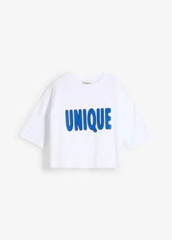 Mujer bonprix bonprix Camiseta de algodón puro