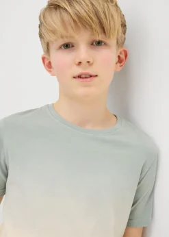 Niños bonprix bonprix Camiseta de algodón puro con degradado cromático